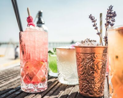 Cocktails in der Ostseelounge Grömitz